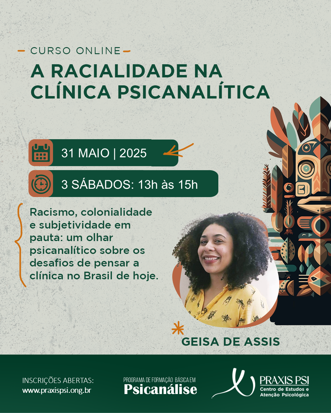 RACIALIDADE NA CLÍNICA PSICANALÍTICA